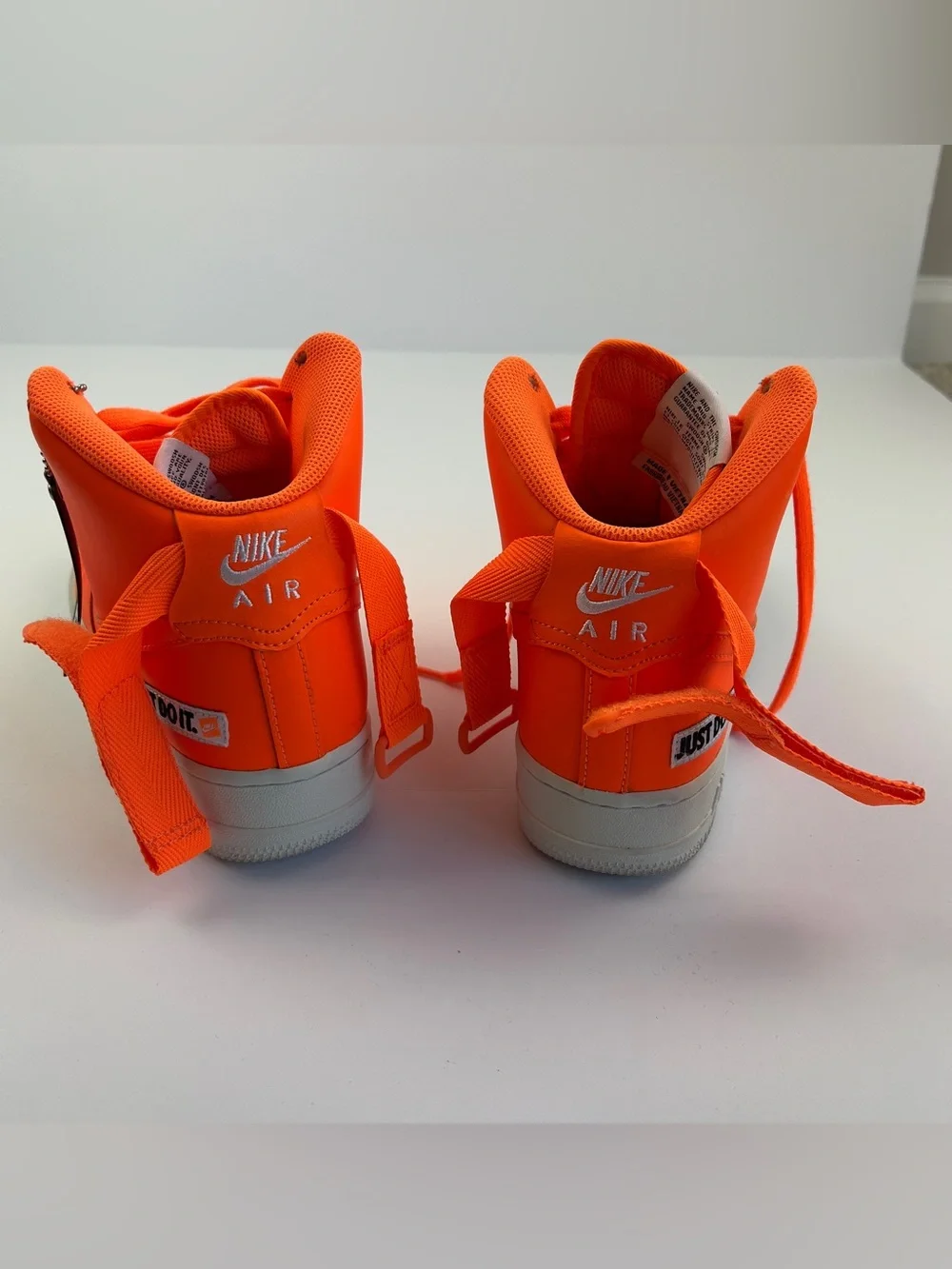 Nike‎ Air Force 1 High LV8 Just Do It Pack Orange 6.5Y